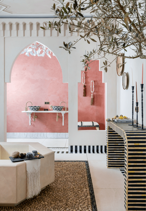 HAMMAM, Arab bathroom designed by interior designer Antonio Calzado from Seville for MIAD